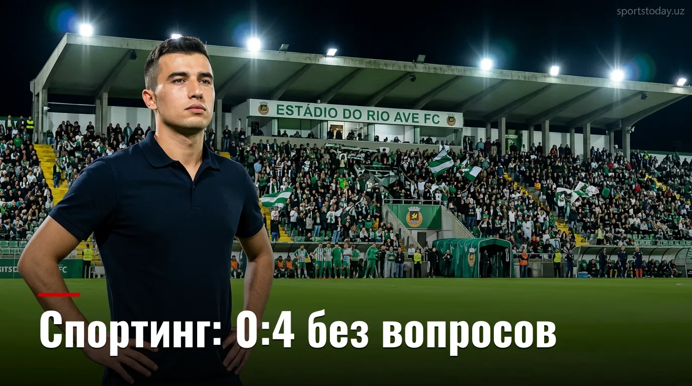 Риу Аве — Спортинг 0:4: лиссабонцы прокатились по Вила-ду-Конди без тормозов