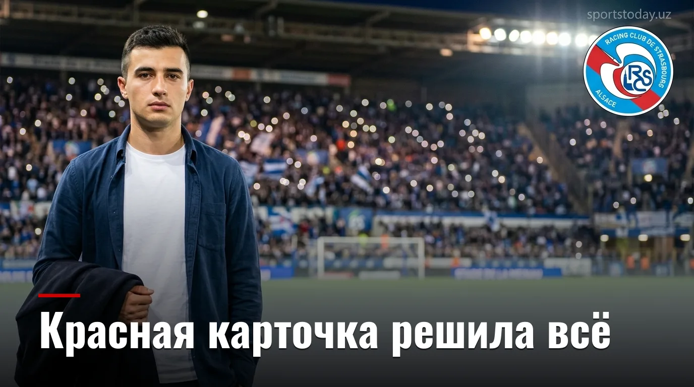 Страсбург обыгрывает Ланс 2:1: красная карточка Антонио сломала игру гостей