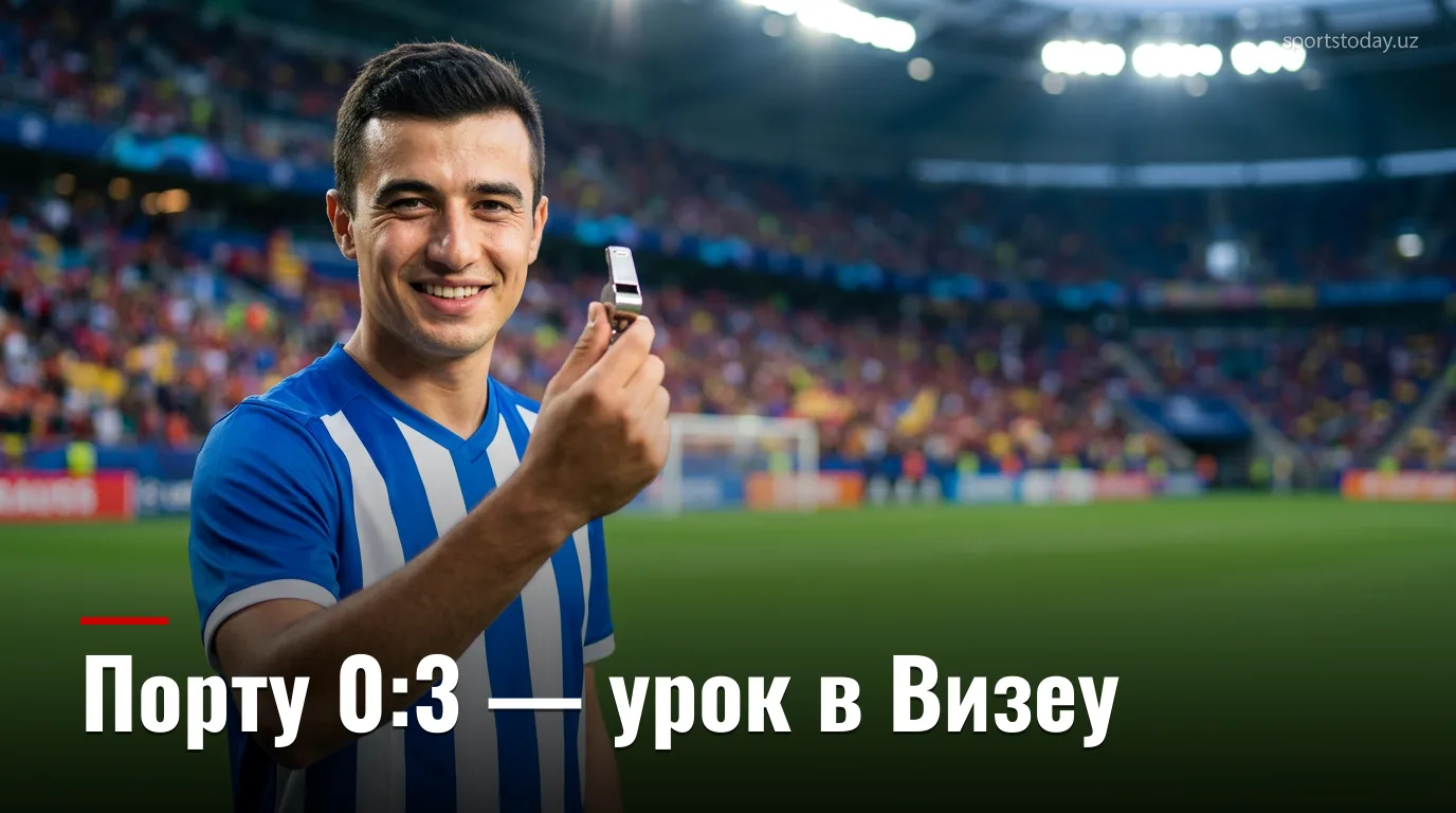 Академику де Визеу — Порту 0:3: «драконы» разобрали скромный «Фонтелу» по кирпичику