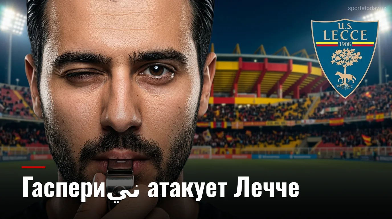 Лечче vs Рома: Гаспериني дебютирует на выезде — прогноз на матч Серии А