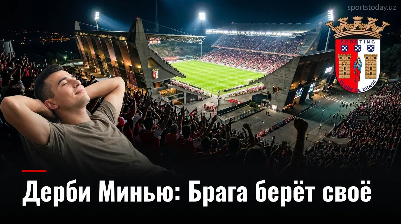 Брага выцарапала дерби у Витории — 1:0
