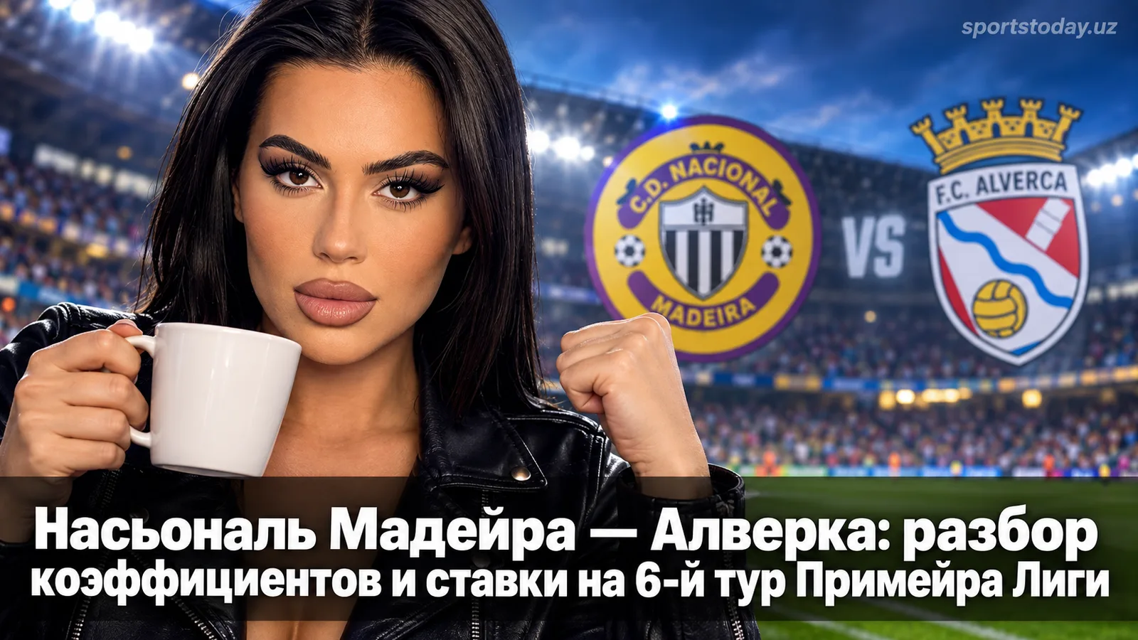 Насьональ Мадейра — Алверка: разбор коэффициентов и ставки на 6-й тур Примейра Лиги