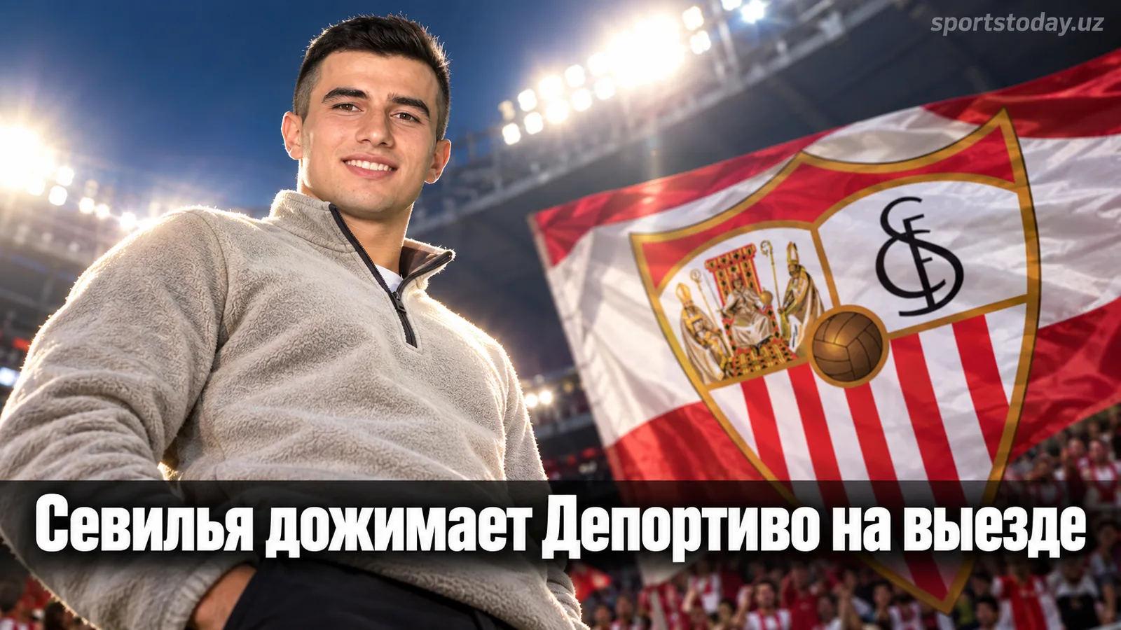 Севилья вырывает волевую победу 1:0 над Депортиво на Риасоре