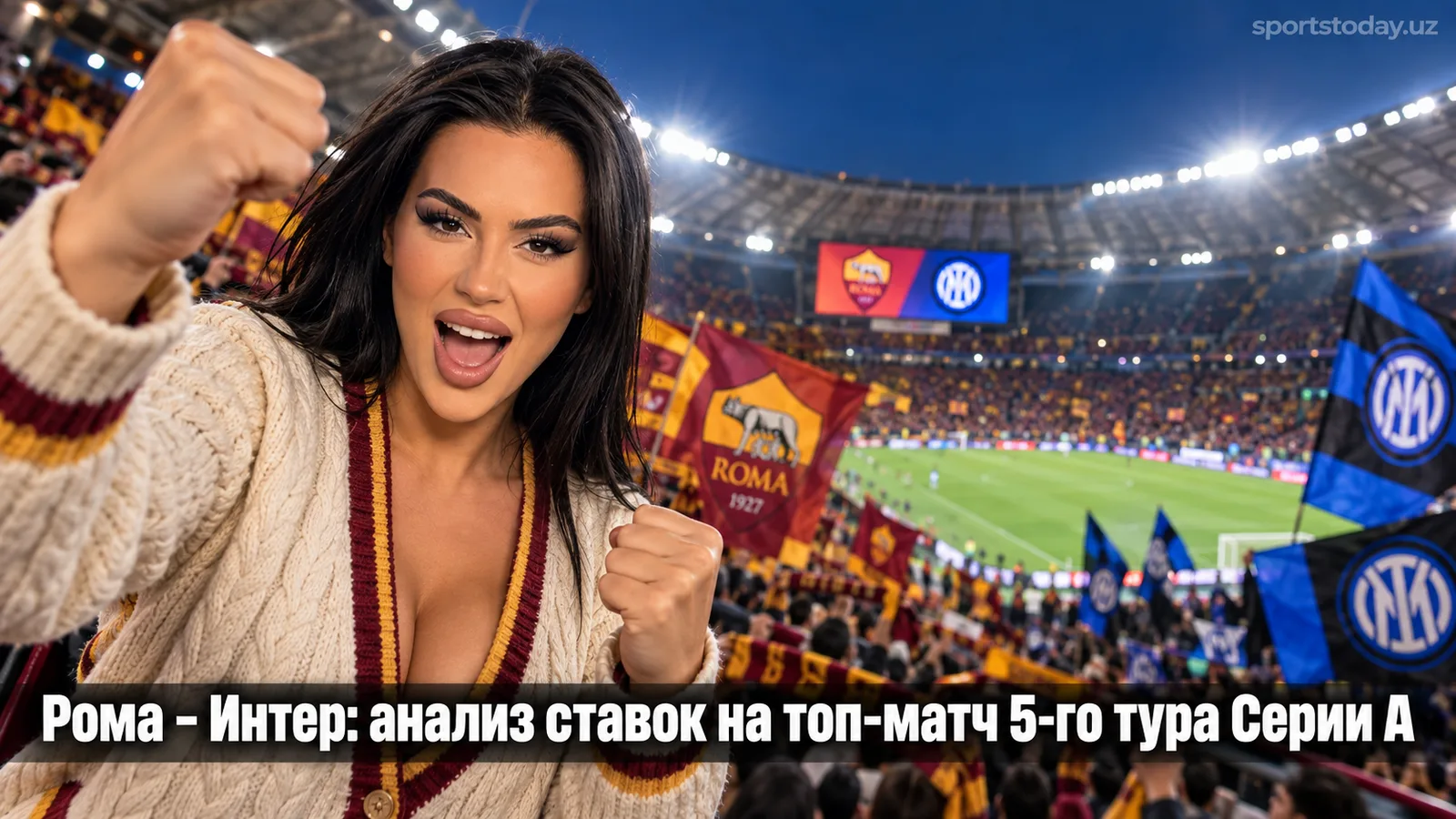 Рома – Интер: анализ ставок на топ-матч 5-го тура Серии А