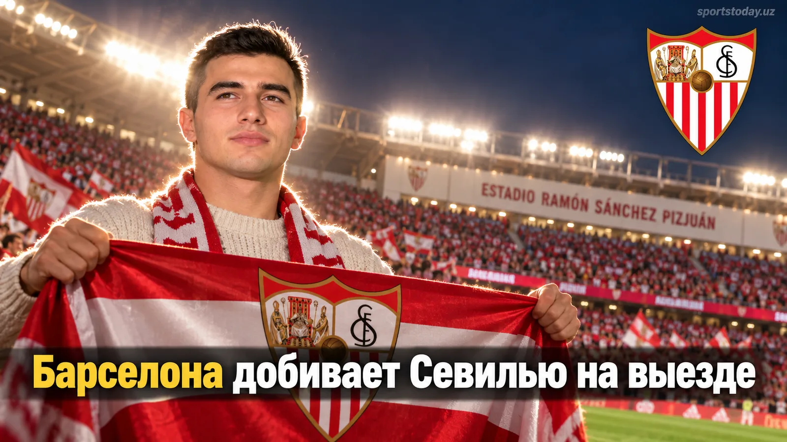 Севилья — Барселона 1:3: каталонцы сохраняют идеальный старт в Ла Лиге