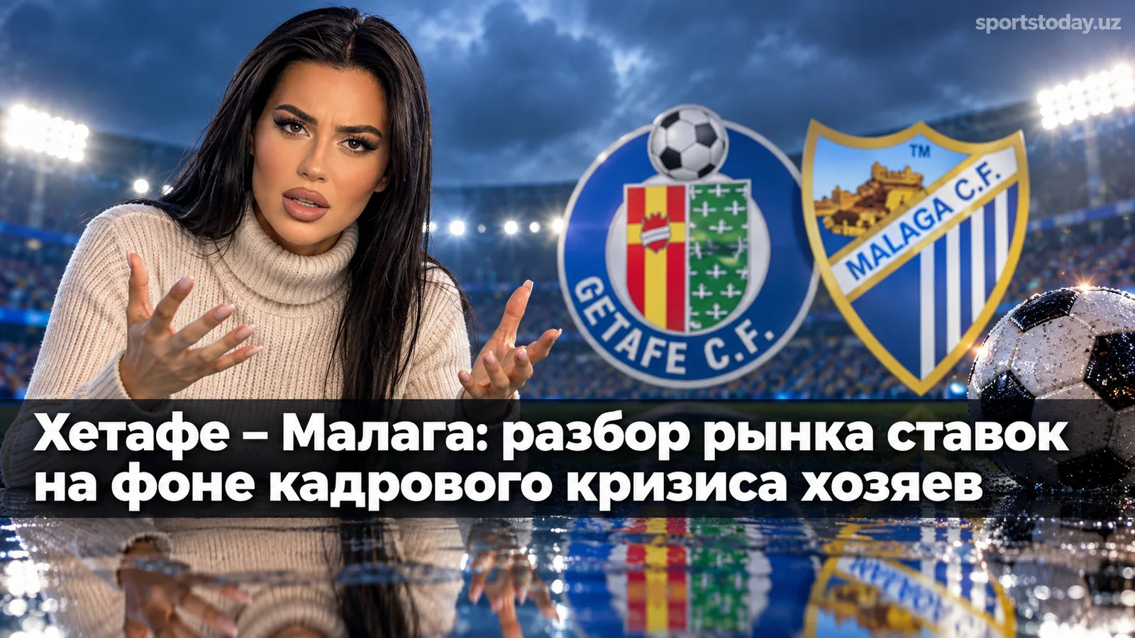 Хетафе – Малага: разбор рынка ставок на фоне кадрового кризиса хозяев