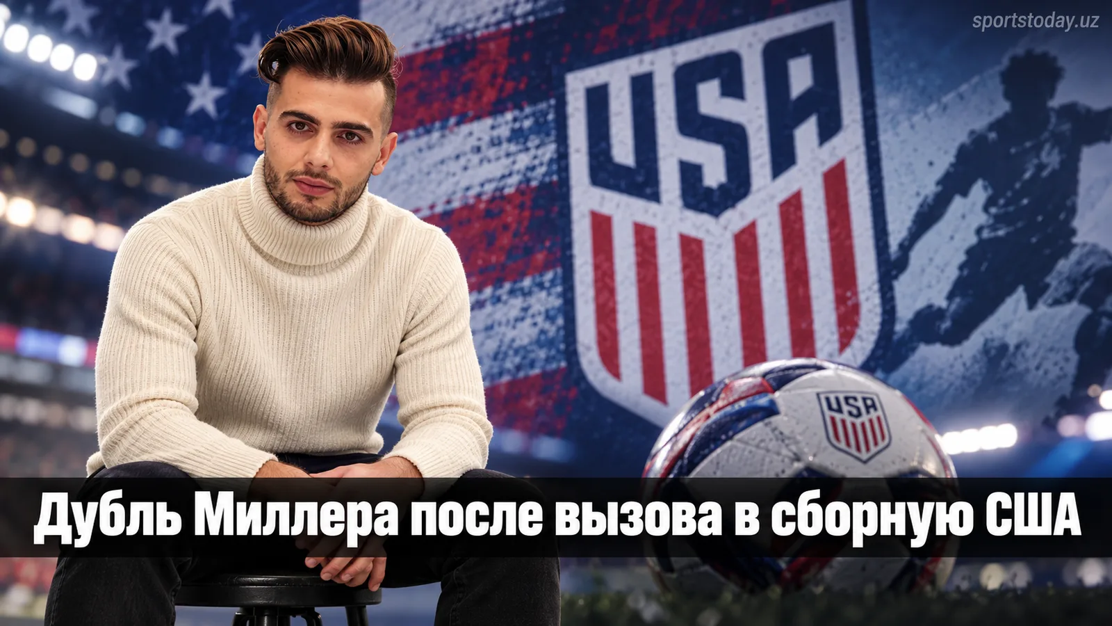 Пейтон Миллер отметил вызов в сборную США дублем за «Нью-Ингленд Революшн»